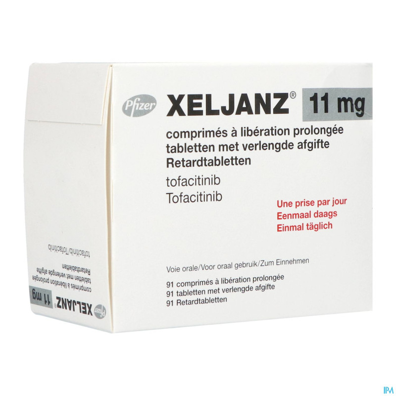 Xeljanz 11mg lib.prolongee comp  91 x 11mg blister