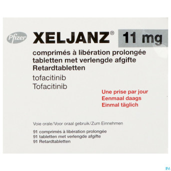Xeljanz 11mg lib.prolongee comp  91 x 11mg blister