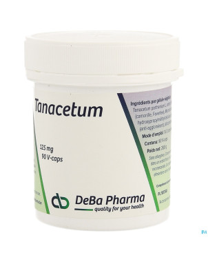 Tanacetum 125mg v-caps 90 deba