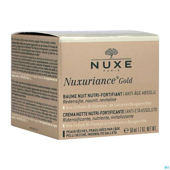 Nuxe nuxuriance gold bme nuit nutri fortif. 50ml