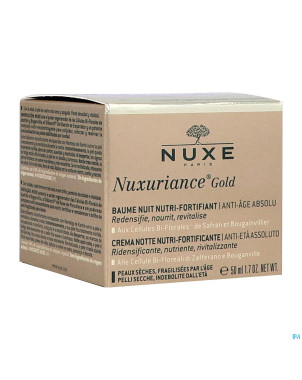 Nuxe nuxuriance gold bme nuit nutri fortif. 50ml