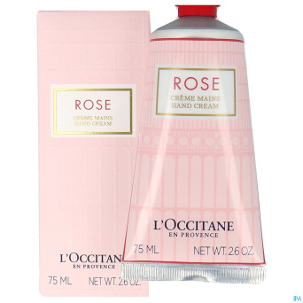 L'occitane rose creme mains    75ml