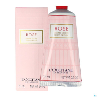 L'occitane rose creme mains    75ml