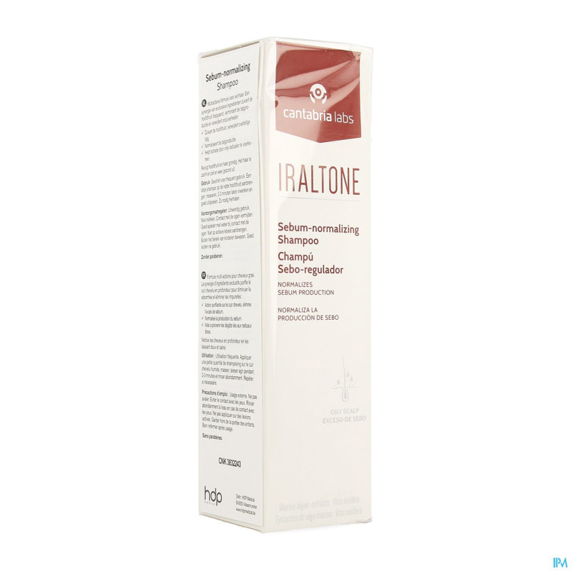 Iraltone sebum normalizing sh 200ml