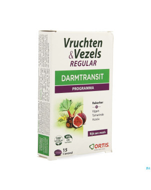 Ortis fruits & fibres regular    comp 15