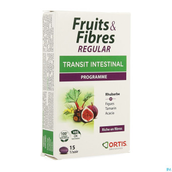 Ortis fruits & fibres regular    comp 15