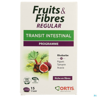 Ortis fruits & fibres regular    comp 15