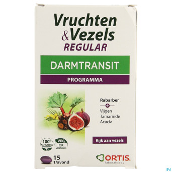 Ortis fruits & fibres regular    comp 15