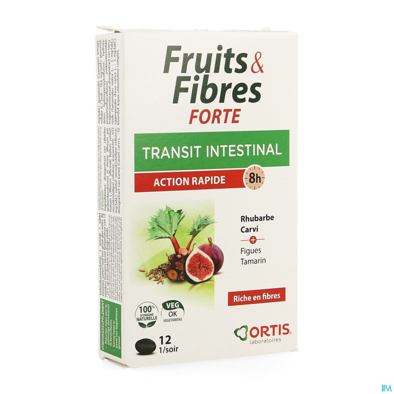 Ortis fruits & fibres forte    comp 12