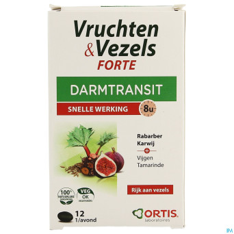 Ortis fruits & fibres forte    comp 12