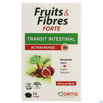 Ortis fruits & fibres forte    comp 12