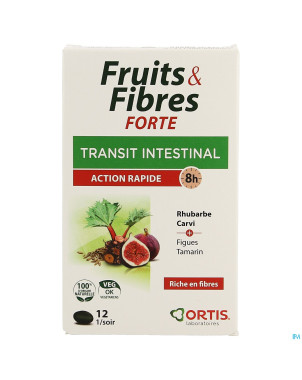 Ortis fruits & fibres forte    comp 12