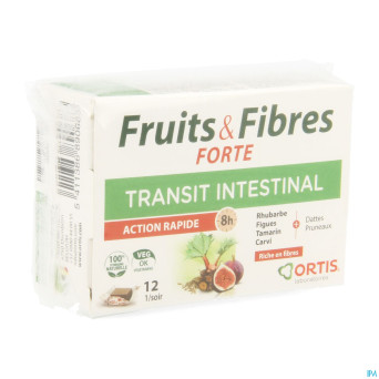 Ortis fruits & fibres forte    cubes 2x6