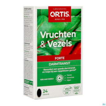 Ortis fruits & fibres forte comp 24