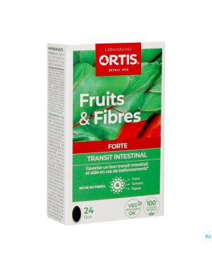 Ortis fruits & fibres forte comp 24