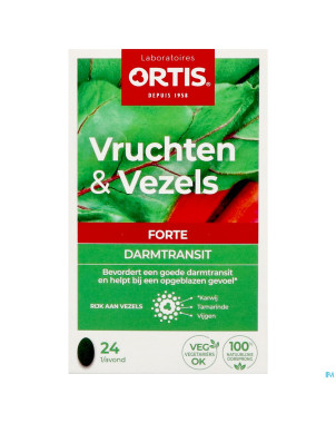 Ortis fruits & fibres forte comp 24
