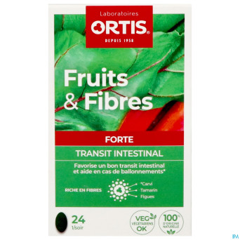 Ortis fruits & fibres forte comp 24