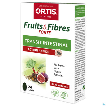 Ortis fruits & fibres forte comp 24