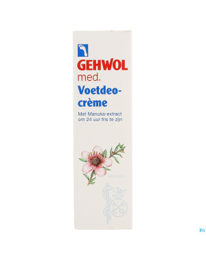 Gehwol med creme deo pieds 75ml consulta
