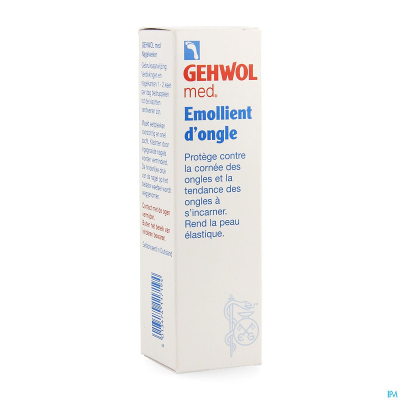 Gehwol med emollient ongle 15ml consulta