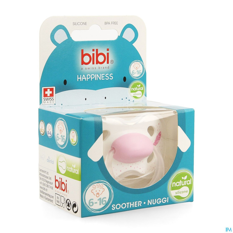 Bibi sucette hp indian summer 6-16m natural