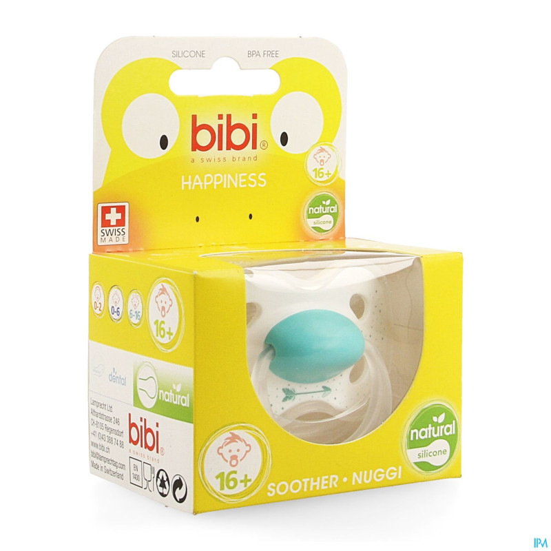 Bibi sucette hp indian summer +16m natural