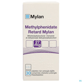 Methylphenidat.retar.viatris 27mg lib.prol.comp 30