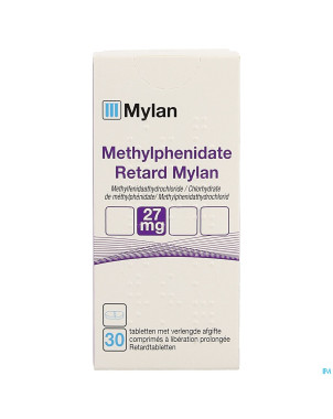 Methylphenidat.retar.viatris 27mg lib.prol.comp 30