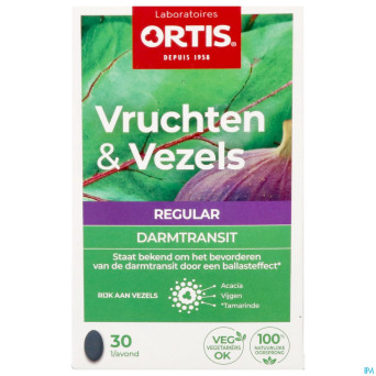 Ortis fruits & fibres regular    comp 30