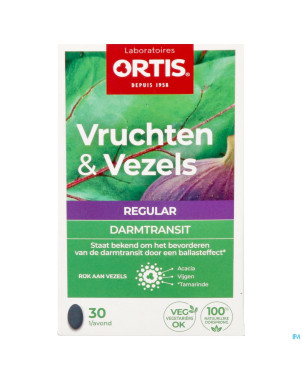 Ortis fruits & fibres regular    comp 30