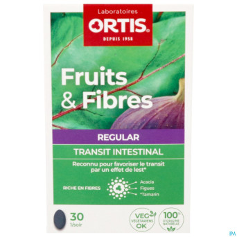 Ortis fruits & fibres regular    comp 30