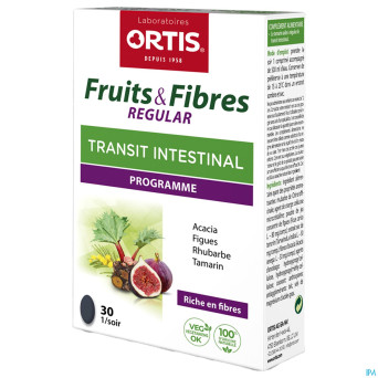 Ortis fruits & fibres regular    comp 30