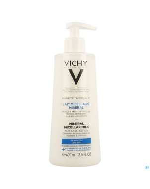 Vichy pt lait micellaire peau seche    400ml