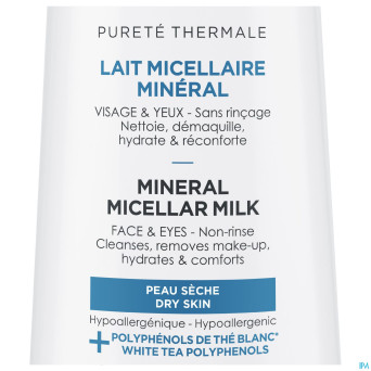 Vichy pt lait micellaire peau seche    400ml