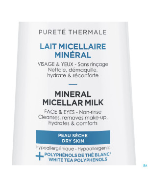 Vichy pt lait micellaire peau seche    400ml