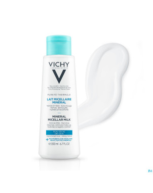 Vichy pt lait micellaire peau seche    200ml