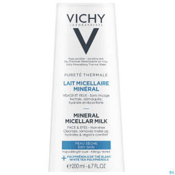 Vichy pt lait micellaire peau seche    200ml
