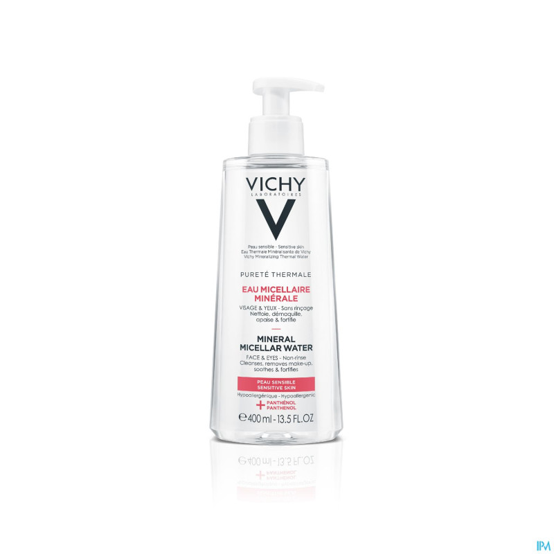Vichy pt eau micellaire peau sensible    400ml