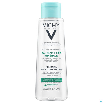 Vichy pt eau micellaire peau mixte grasse    200ml