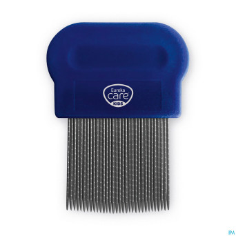Eureka care a/poux metallique double raye