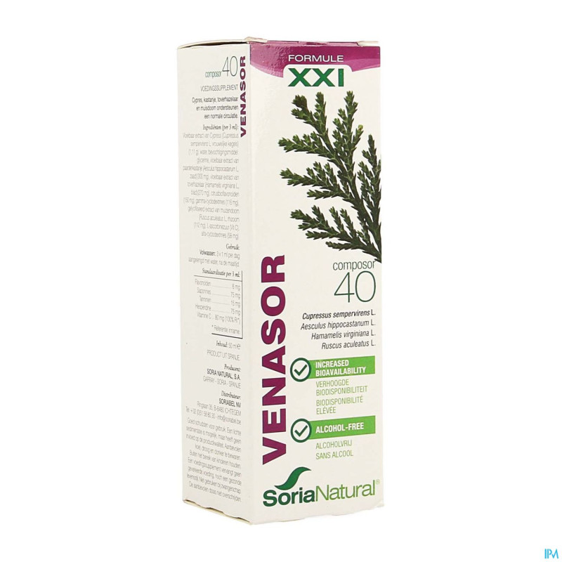 Soria composor n40 venasor xxi 50ml