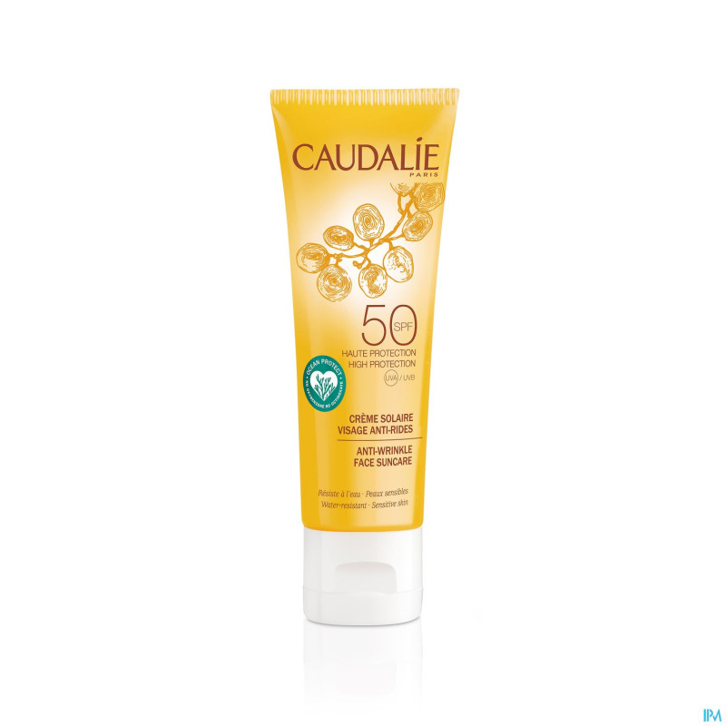 Caudalie solaire cr visage a/ride ip50 50ml  promo