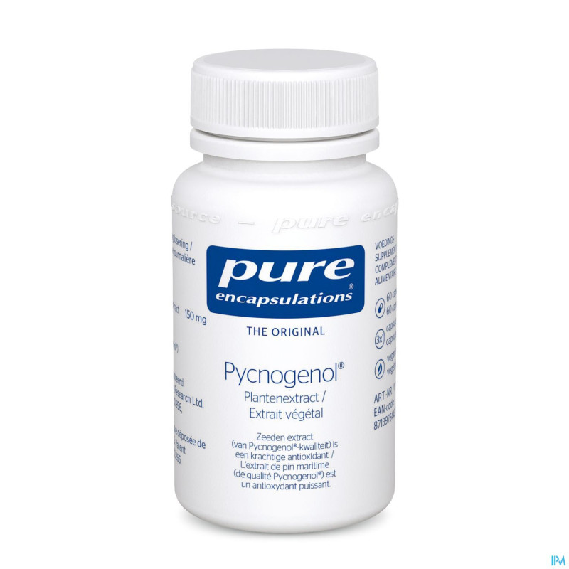 Pure encapsulations pycnogenol caps 60