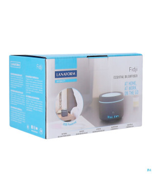 Lanaform fidji gris diffuseur huiles essentielles