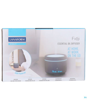 Lanaform fidji gris diffuseur huiles essentielles