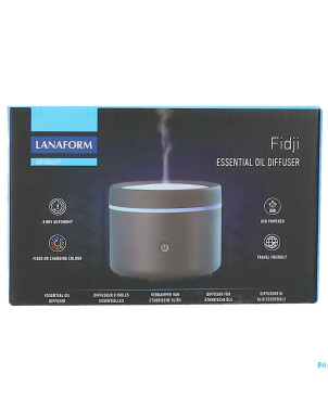Lanaform fidji gris diffuseur huiles essentielles