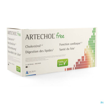 Artechol free    caps 180