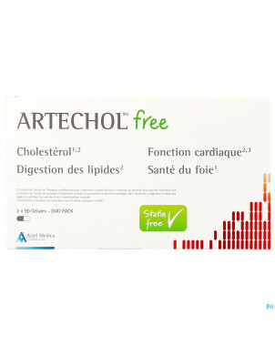 Artechol free    caps 180