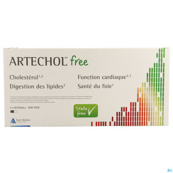 Artechol free    caps 180
