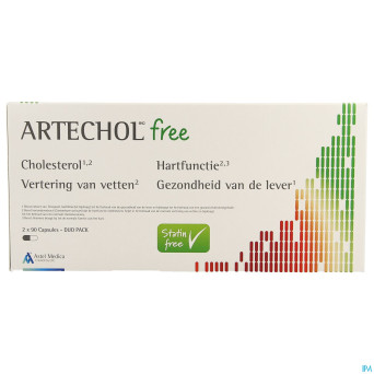 Artechol free    caps 180